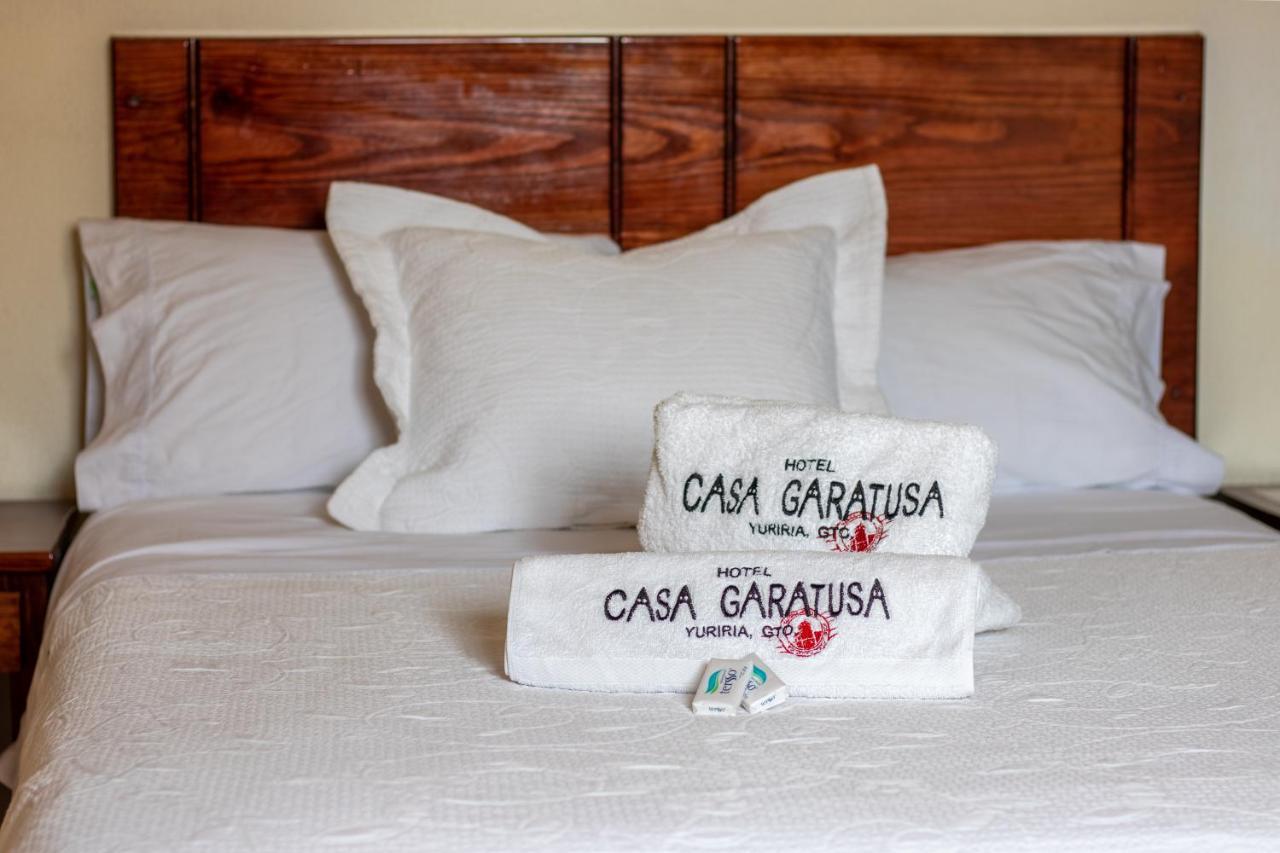 Hotel Casa Garatusa Yuriria Kültér fotó