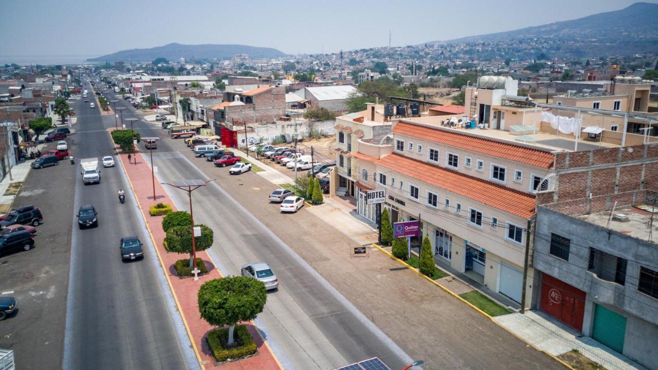 Hotel Casa Garatusa Yuriria Kültér fotó